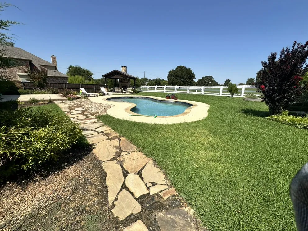 Trusted landscape design in Lantana, TX by Yard Dad Services