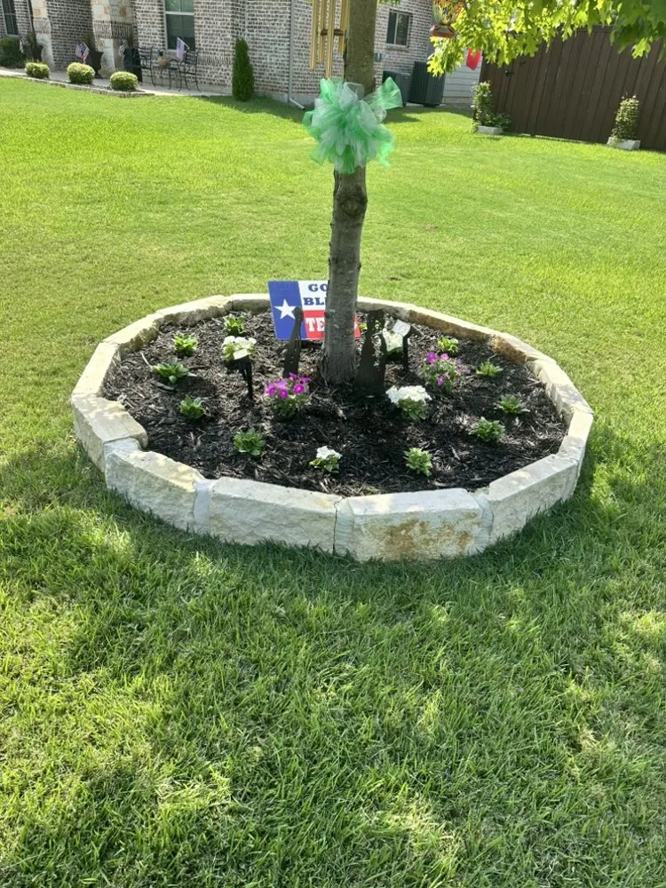 Top-rated residential landscaping near you in Lantana, TX by Yard Dad Services