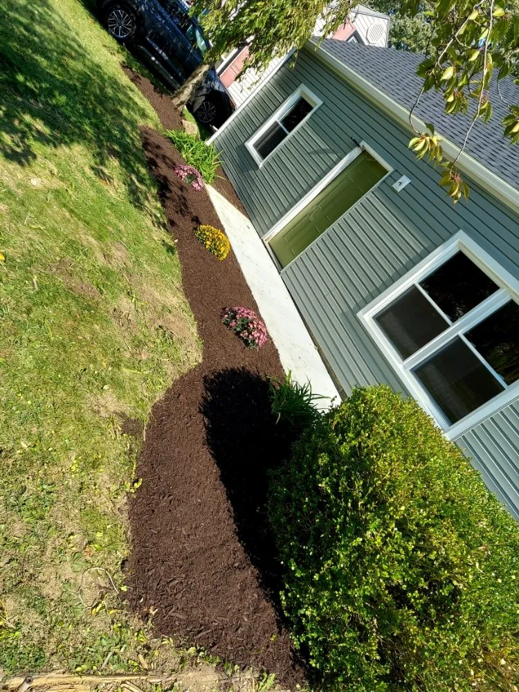 Trusted garden landscaping in new franklin, OH by Yard Dawg Lawn Care