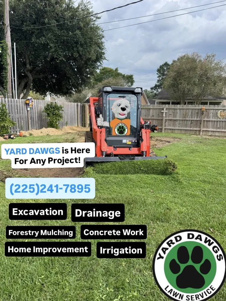 Custom lawn mowing service for residential properties in Baton Rouge, LA by Yard Dawgs Lawn Service