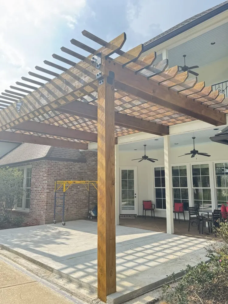 Custom residential landscaping for residential properties in Baton Rouge, LA by Yard Dawgs Lawn Service