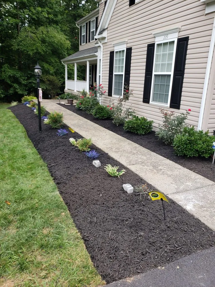 Expert landscape installation for residential properties in Spotsylvania, VA by Yard Dog Landscaping