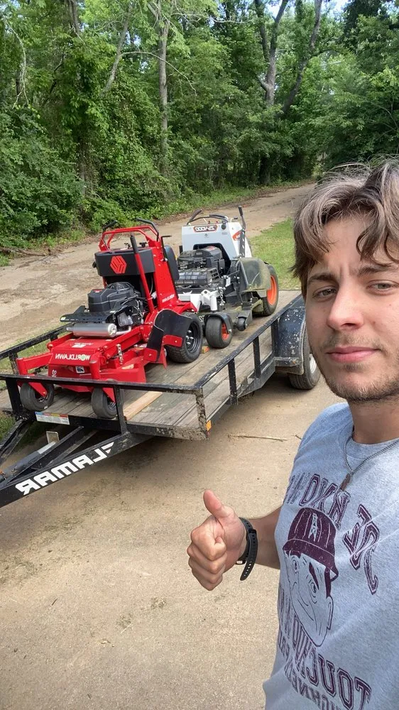 Custom landscaping services for homes in Gladewater, TX by Yard Dog Lawn & Lights