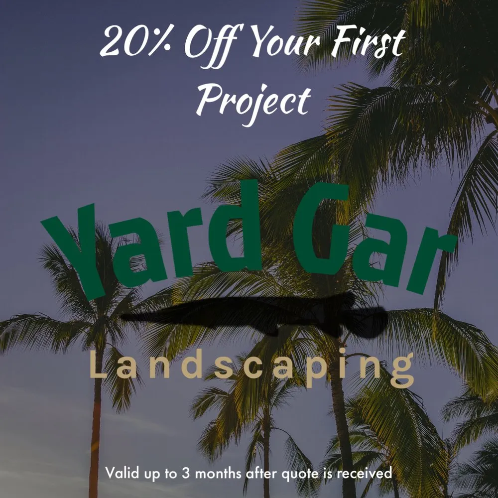 Top-rated landscape installation in Jacksonville, FL by Yard Gar Landscaping