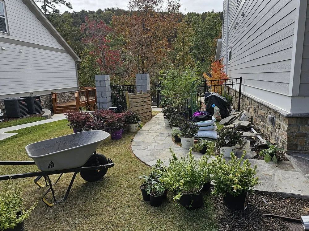 Professional lawn mowing service for beautiful yards in Waleska, GA by Yard Geniuses