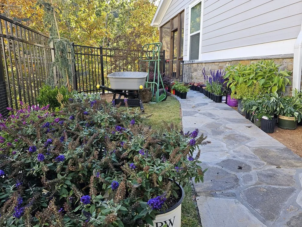 Affordable outdoor landscaping with custom design in Waleska, GA by Yard Geniuses