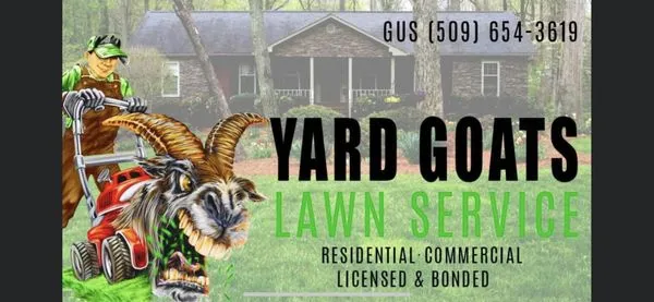 Yard Goats Lawn Service Logo