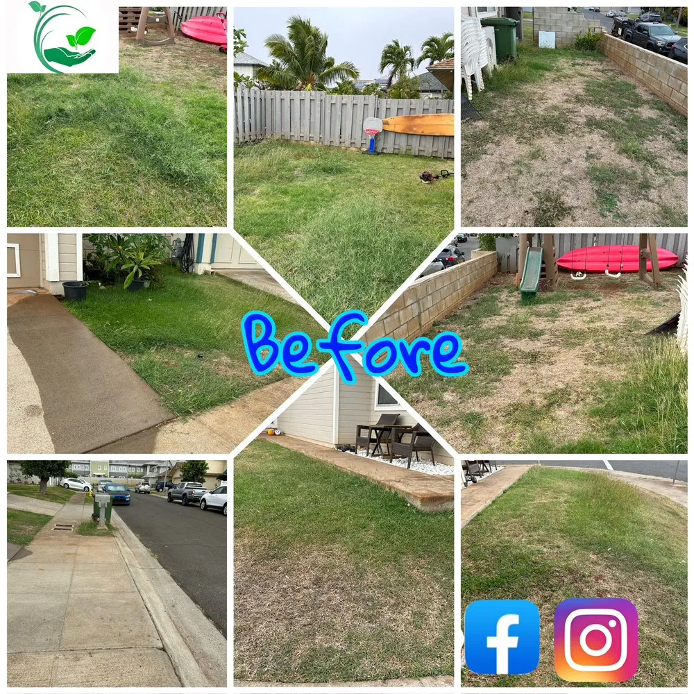 Affordable residential landscaping in Ewa Beach, HI by Yard Man Hawaii