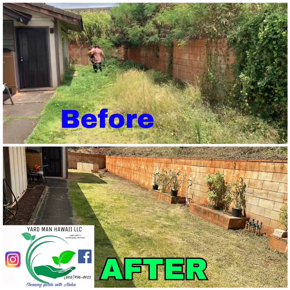 Expert yard maintenance in Ewa Beach, HI by Yard Man Hawaii
