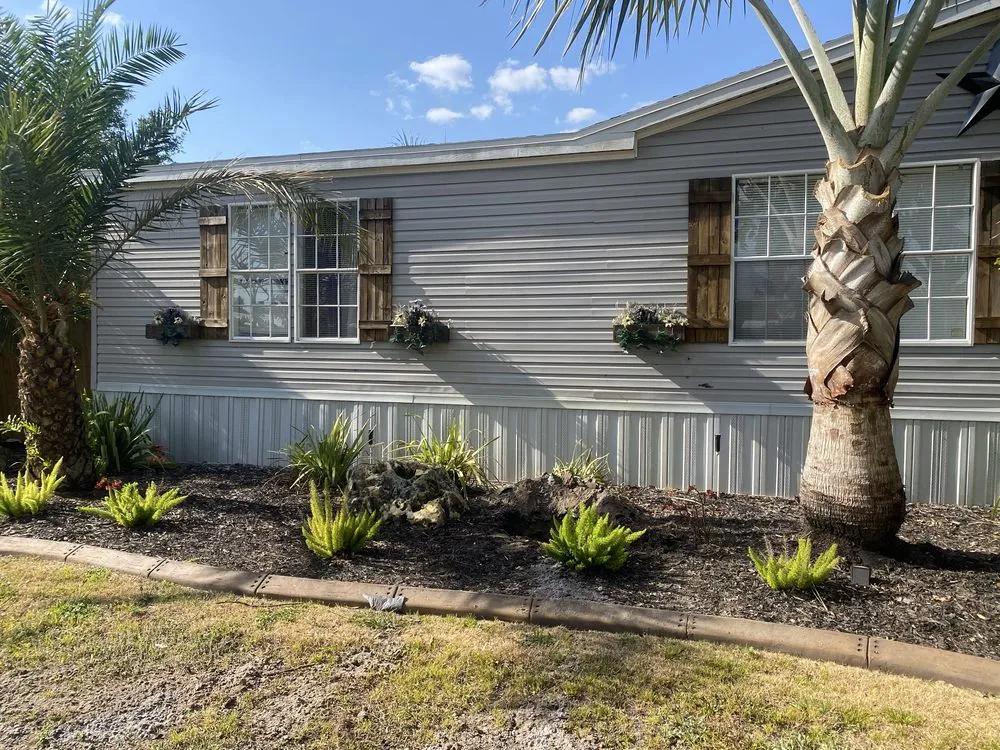 Professional garden landscaping in Riverview, FL by Yard Master