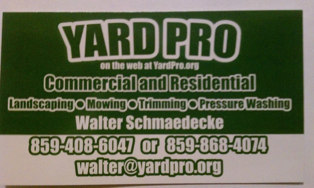 Local landscaping services experts serving Berea, KY - Yard Pro