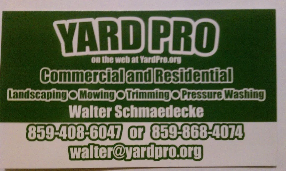 Expert yard maintenance experts serving Berea, KY - Yard Pro