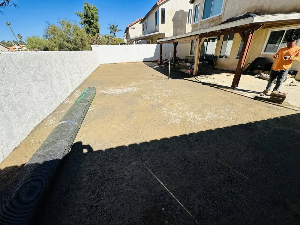 Custom yard cleanup service in San Diego, CA by Yard Pro Design