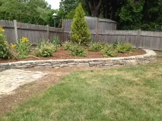 Professional garden landscaping in East Greenwich, RI by Yard Service Landscape Experts