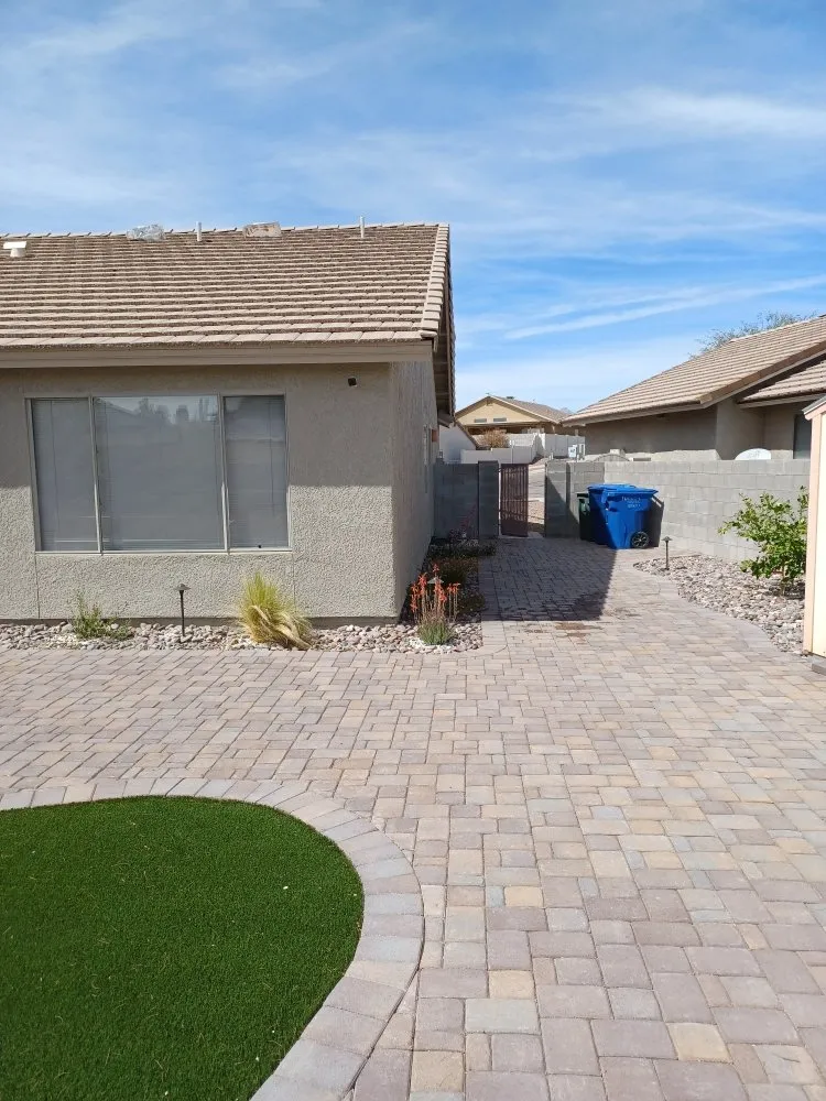 Professional residential landscaping in Tucson, AZ by Yard Service