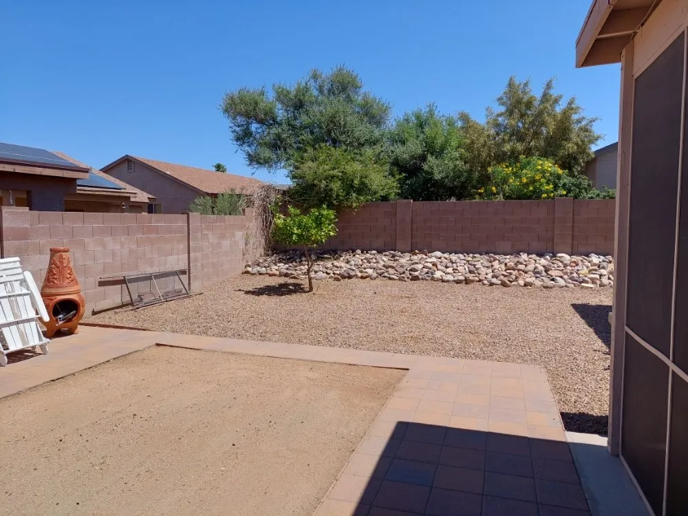 Professional landscape installation in Tucson, AZ - Yard Service