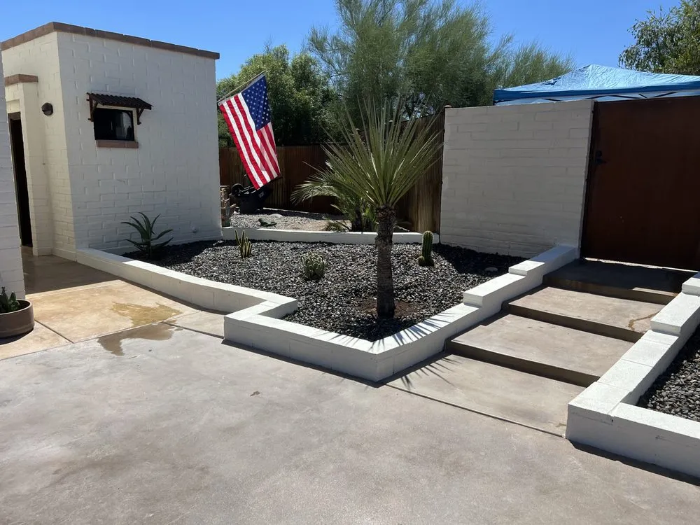 Custom garden landscaping for residential properties across Tucson, AZ - Yard Smart Landscape