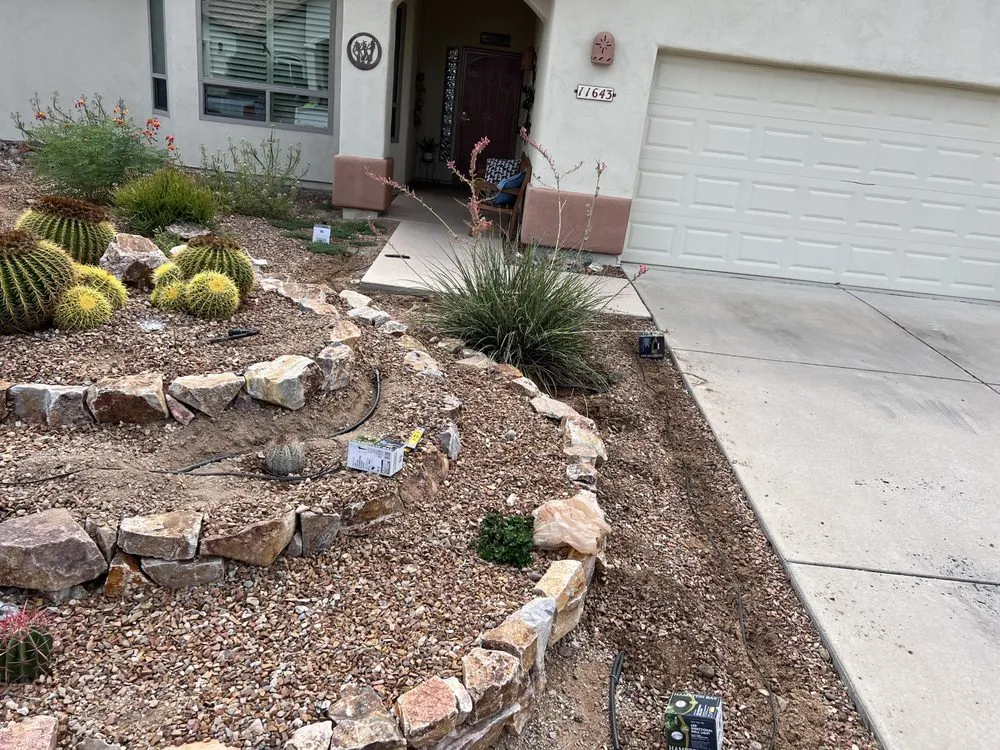 Professional lawn care service in Tucson, AZ by Yard Smart Landscape