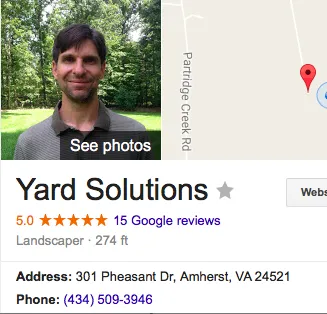 Professional lawn care service in Amherst, VA by Yard Solutions
