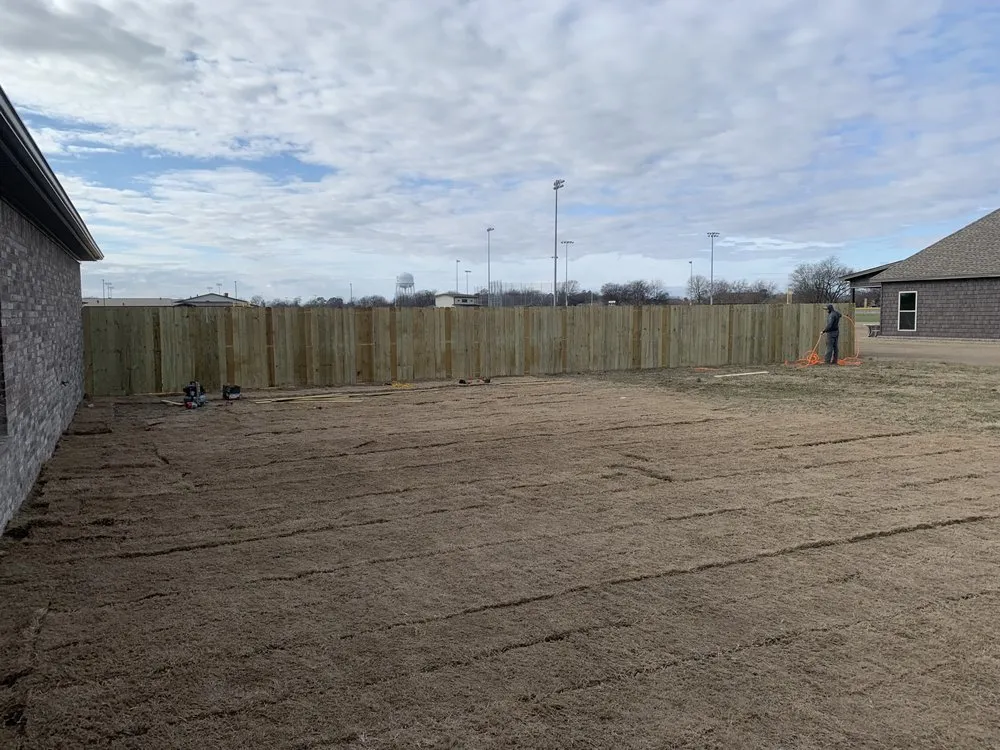 Professional landscape installation in Jonesboro, AR - Yard Solutions