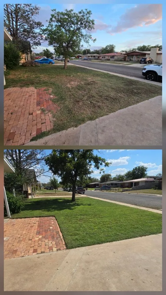 Affordable landscape design for residential properties across Big Spring, TX - Yard Stars Lawn & Junk