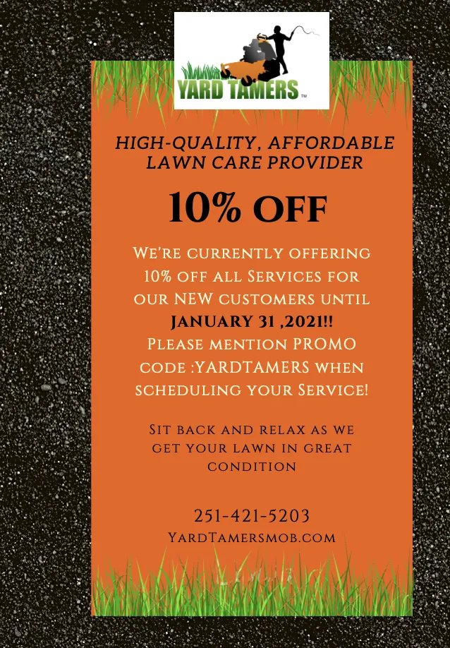 Expert landscape design in Mobile, AL by Yard Tamers Mobile