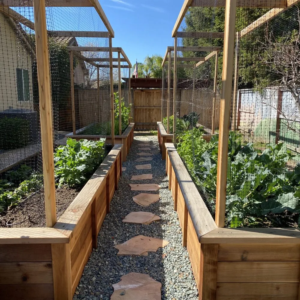 Local garden landscaping in Sacramento, CA by Yard to Fork