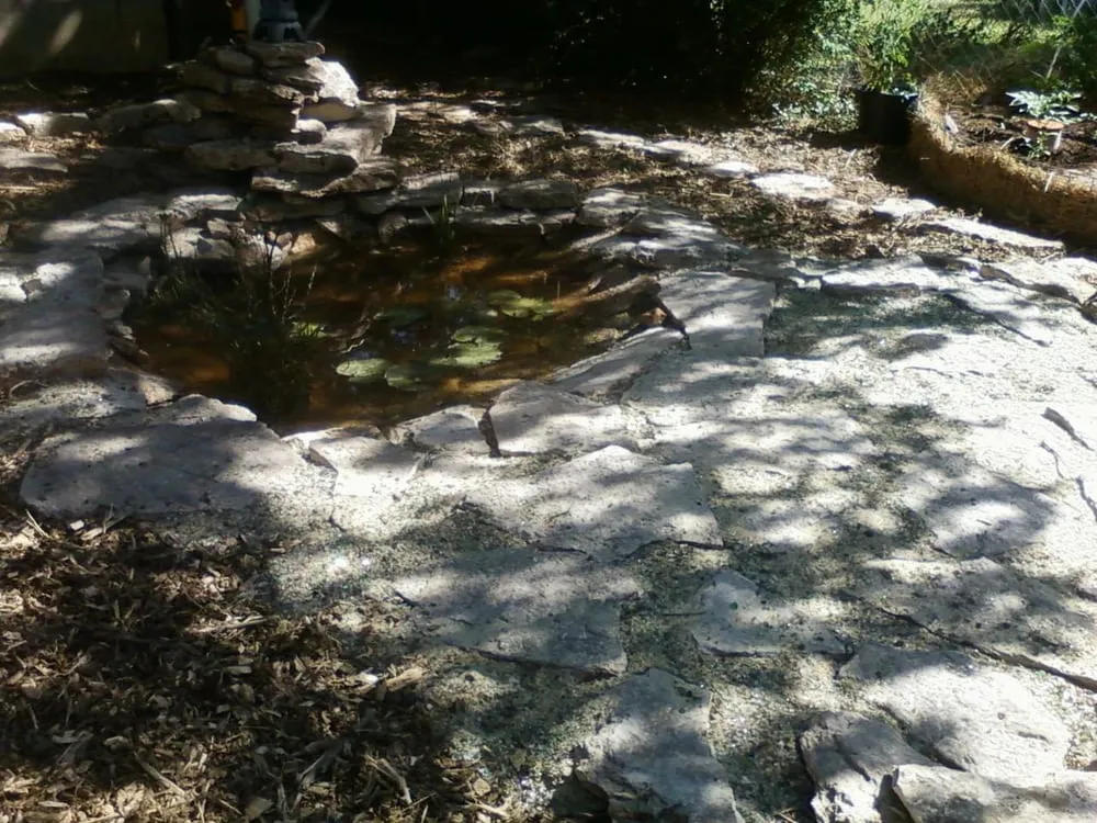 Professional lawn mowing service for residential properties in Austin, TX by Yard to Table Gardens