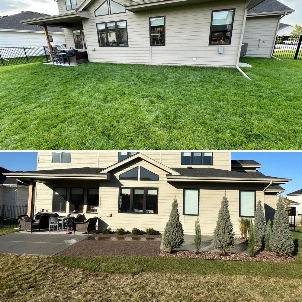 Affordable residential landscaping for residential properties across Omaha, NE - Yard Transformations