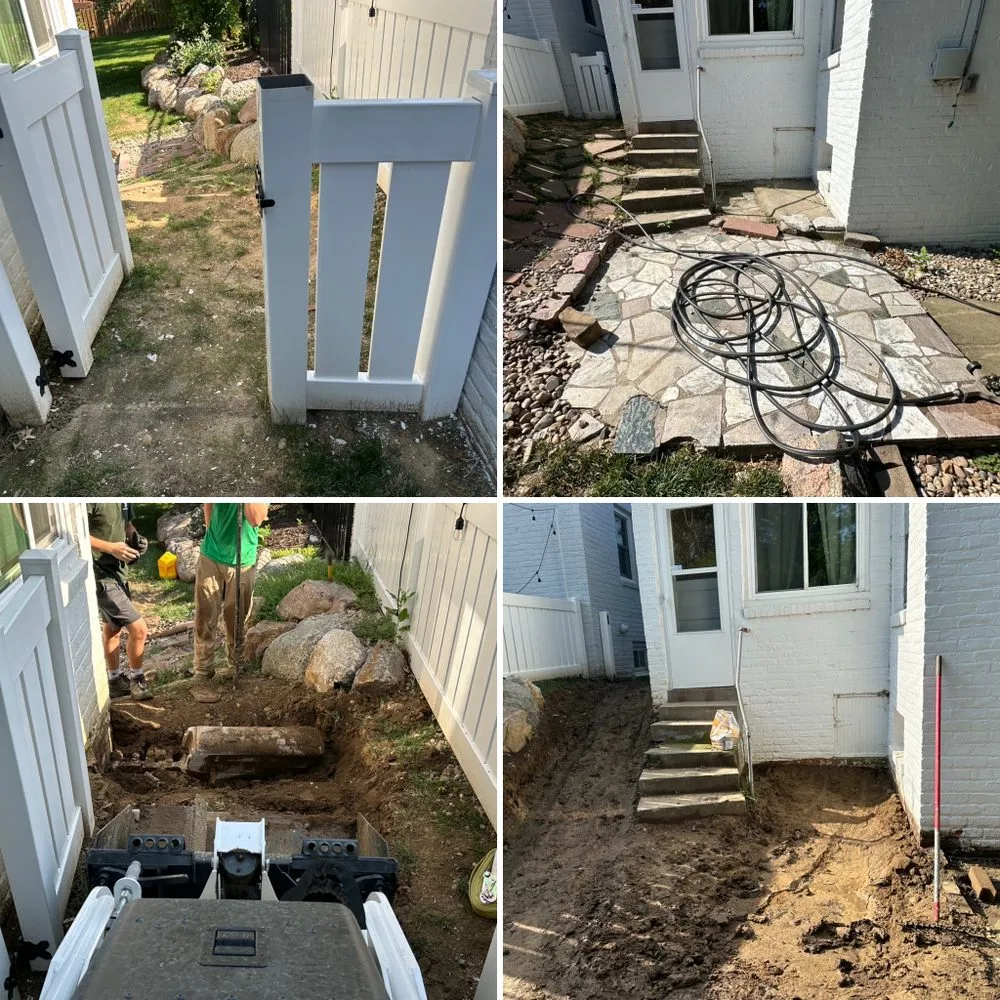 Affordable landscape installation for homes in Omaha, NE by Yard Transformations