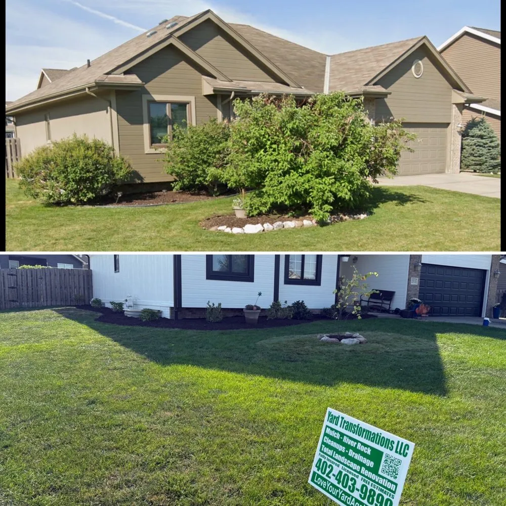 Local residential landscaping for beautiful yards across Omaha, NE - Yard Transformations