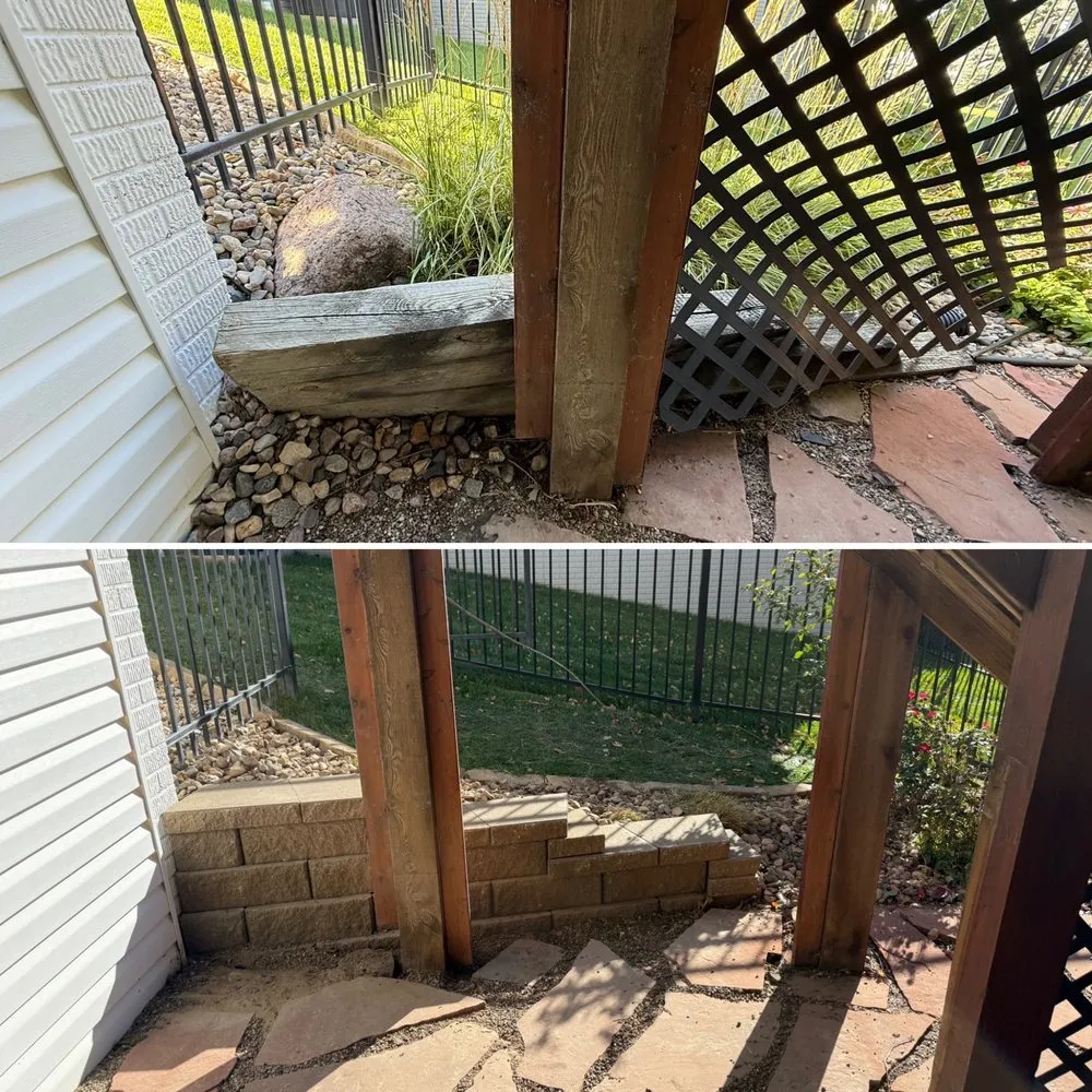 Professional landscape installation for residential properties in Omaha, NE by Yard Transformations