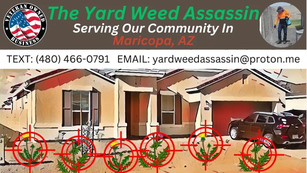 Local lawn mowing service in Maricopa, AZ by Yard Weed Assassin