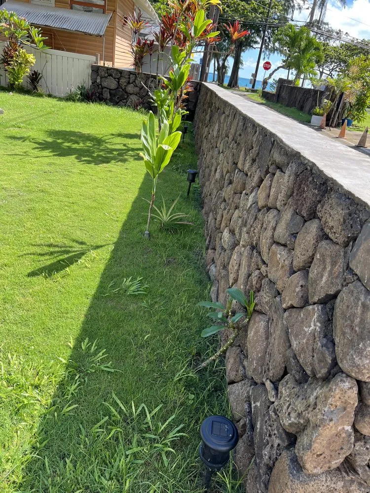 Top-rated landscape design with custom design in Kaneohe, HI by Yard Work Handy Man