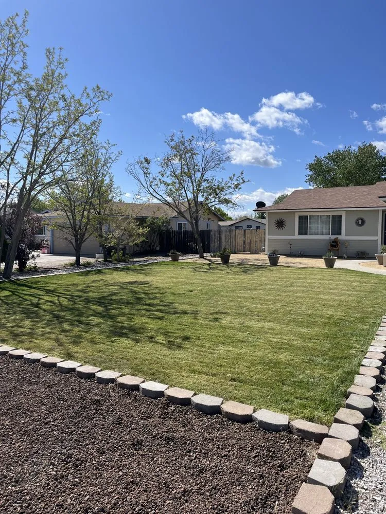 Professional garden landscaping for year-round maintenance in Fallon, NV by Yard work services