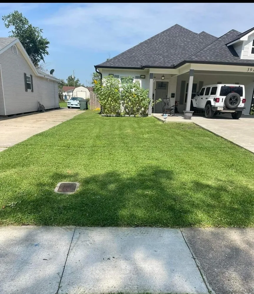 Trusted residential landscaping for homes in Iowa, LA by Yard Works