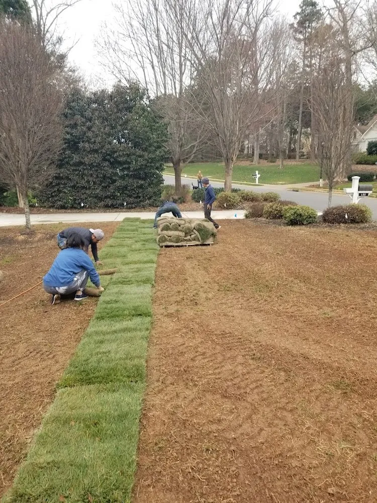 Expert outdoor landscaping for residential properties in Cornelius, NC by Yard Works Landscaping & Irrigation