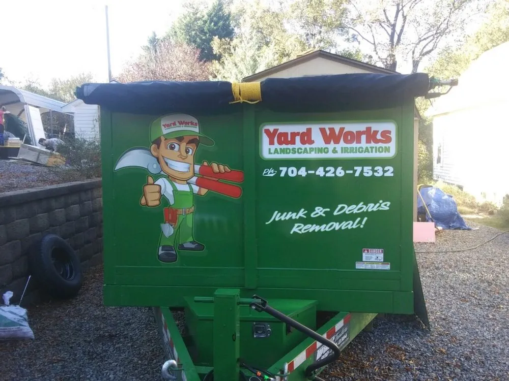 Expert landscape installation in Cornelius, NC by Yard Works Landscaping & Irrigation