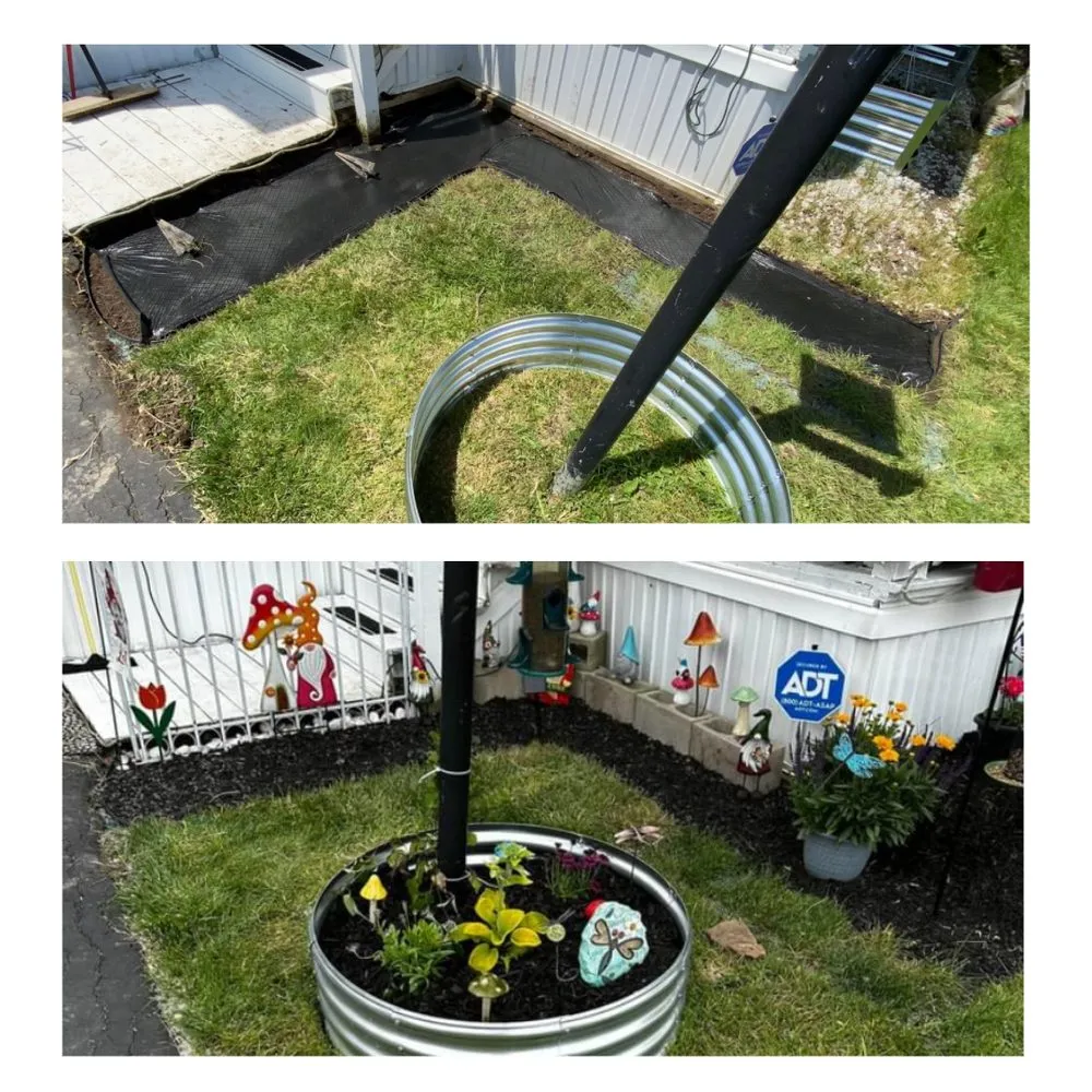 Reliable outdoor landscaping with custom design in Buffalo, NY by Yard Works Lawncare & Landscaping