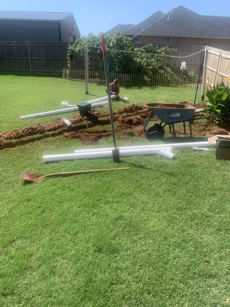 Affordable yard maintenance for residential properties in Guthrie, OK by Yard Worx and Materials