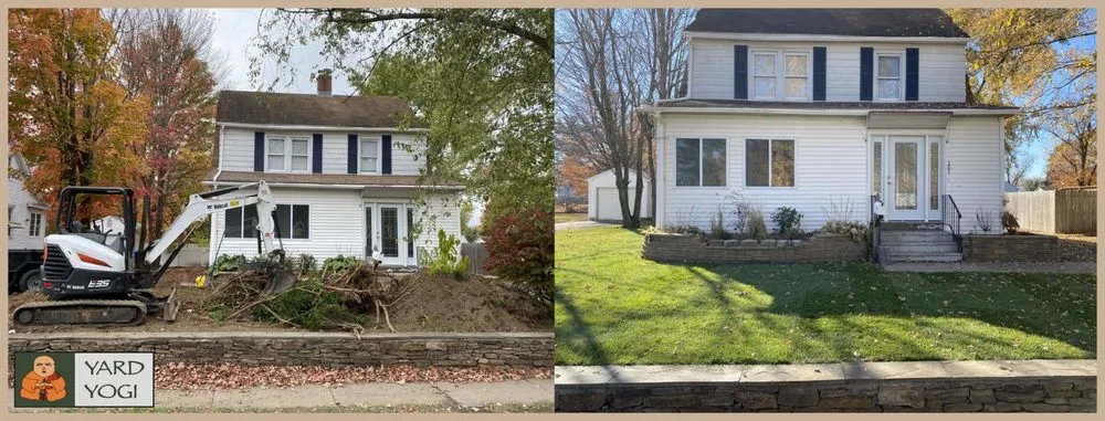 Custom landscaping services in South Windsor, CT - Yard Yogi