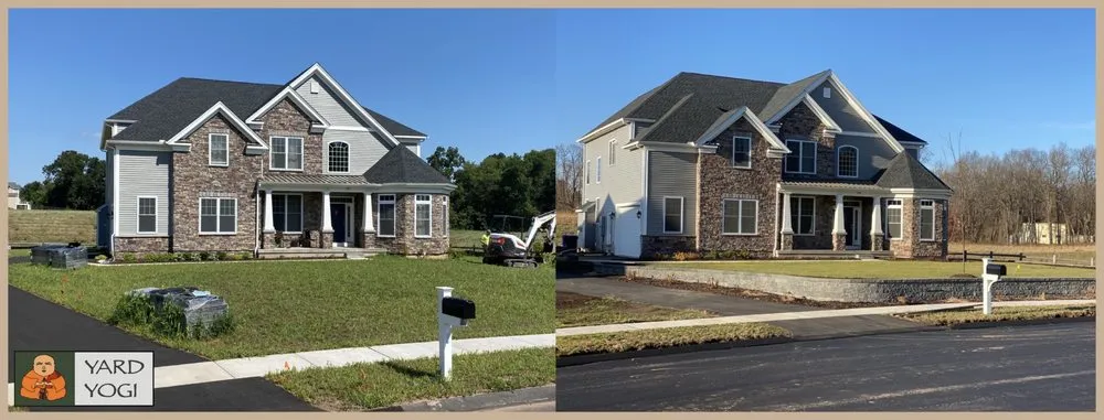 Professional landscape installation for residential properties across South Windsor, CT - Yard Yogi