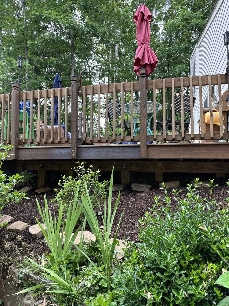 Custom landscape design with custom design across Lilburn, GA - Yarden Ops