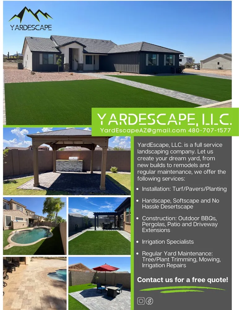 Expert lawn care service experts serving Gilbert, AZ - YardEscape