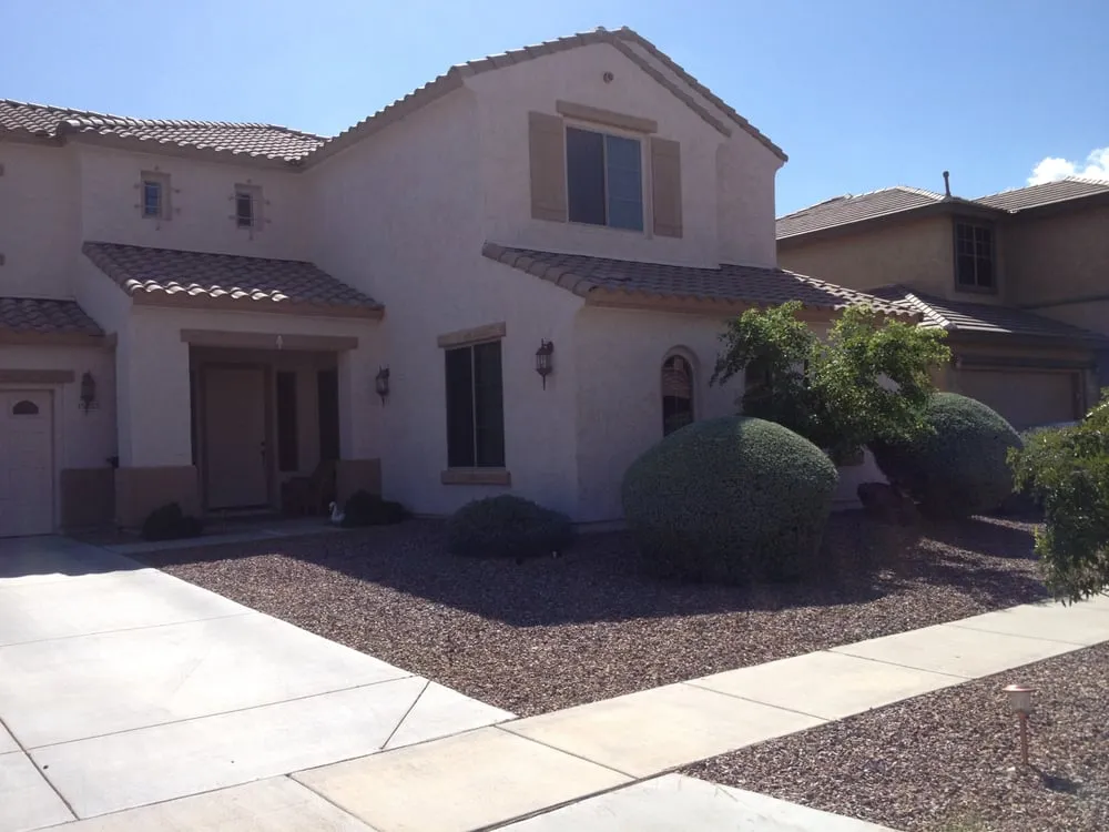 Affordable residential landscaping in Surprise, AZ by Yardfellaz Landscaping LLC