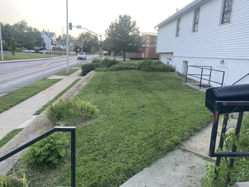 Professional yard cleanup service with custom design in Kansas, MO by Yardie Men’s