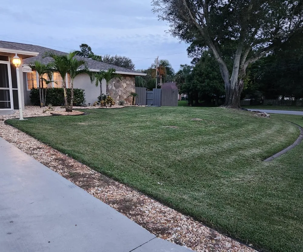 Local landscape installation near you in Port Saint Lucie, FL by Yardlife Lawn Care