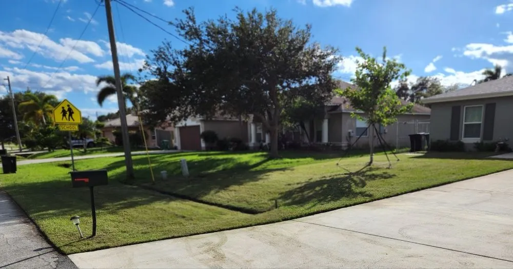 Custom garden landscaping for residential properties across Port Saint Lucie, FL - Yardlife Lawn Care