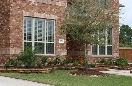 Trusted outdoor landscaping for residential properties in Cypress, TX by Yardmasters