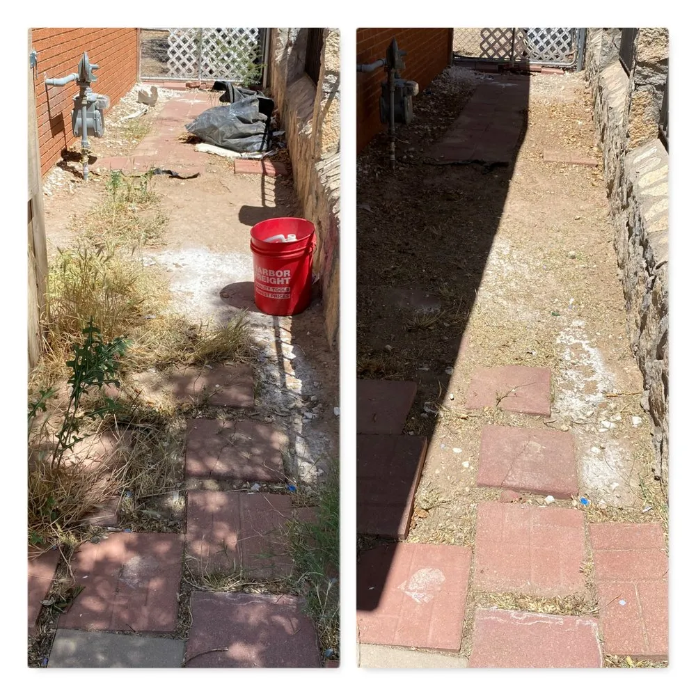 Reliable yard cleanup service for residential properties in El Paso, TX by YardMate